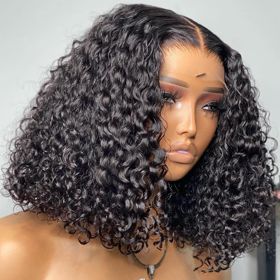 13x6 Hd Curly Bob 16 inch